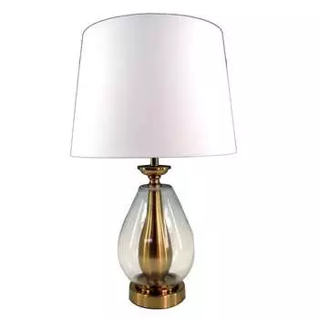 Лампа настольная glassy (to4rooms) золотой 54 см.