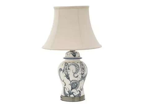 Лампа настольная jhanda (to4rooms) бежевый 40.0x39.0x40.0 см.