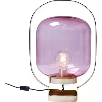 Лампа настольная jupiter (kare) розовый 35x54x30 см.