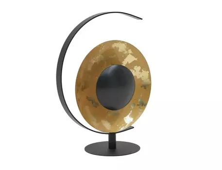 Лампа настольная leonding (to4rooms) золотой 35x45x19 см.