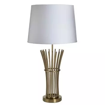 Лампа настольная lines (to4rooms) золотой 68 см.