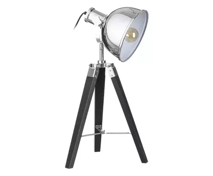 Лампа настольная lucian (to4rooms) черный 30.0x63.0x30.0 см.