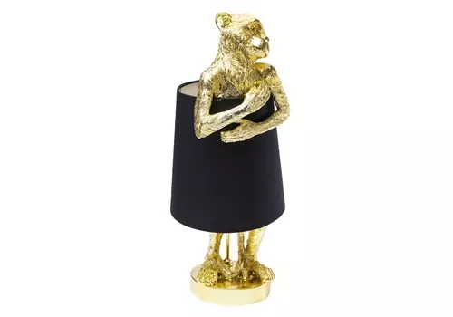 Лампа настольная monkey (kare) черный 23x56x23 см.