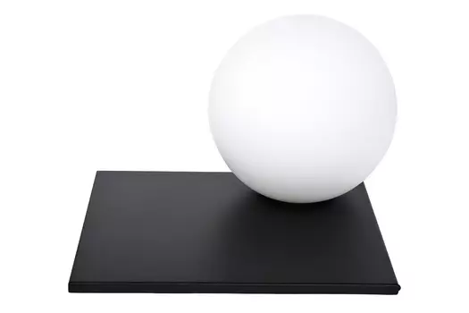 Лампа настольная шар (garda decor) белый