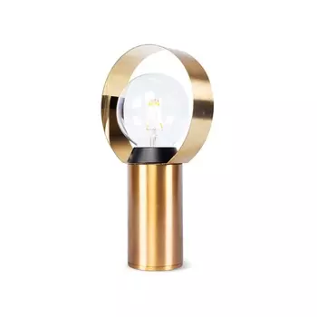 Лампа настольная suurennin (desondo) золотой 15x27x7 см.