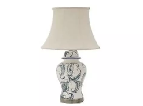 Лампа настольная tarathiel (to4rooms) бежевый 45.0x48.0x45.0 см.