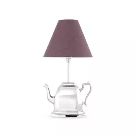 Лампа настольная teapot (desondo) серебристый 26x49x25 см.