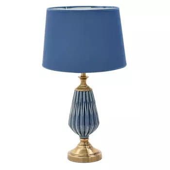 Лампа настольная tokat (to4rooms) синий 68 см.