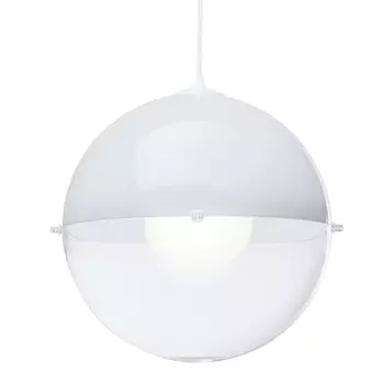 Лампа подвесная оrion белая (koziol) белый 30.0 см.