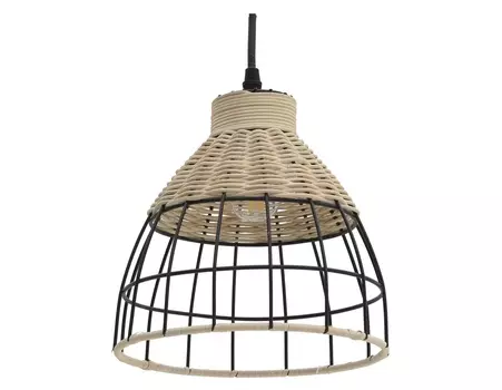 Лампа потолочная pakë (to4rooms) черный 21 см.