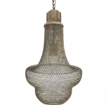 Лампа потолочная theat (to4rooms) золотой 57 см.