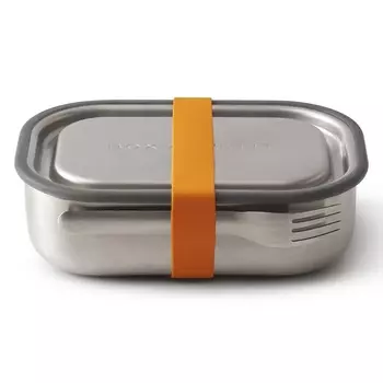 Ланч-бокс (black+blum) серебристый 14x6x20 см.