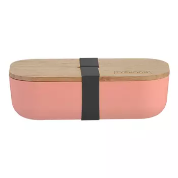 Ланч-бокс colour (typhoon) розовый 22x6x11 см.