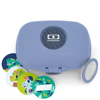 Ланч-бокс mb gram (monbento) синий 15x7x11 см.