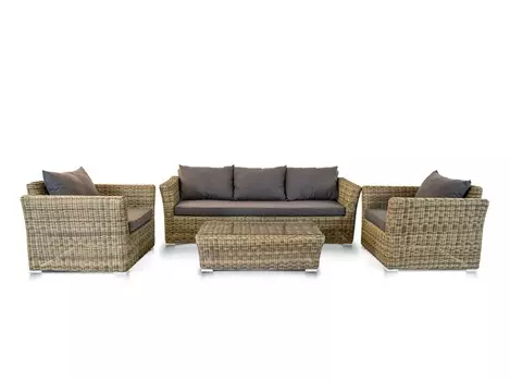 Лаунж зона капучино (outdoor) коричневый