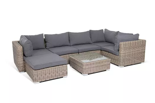 Лаунж зона лунго (outdoor) коричневый