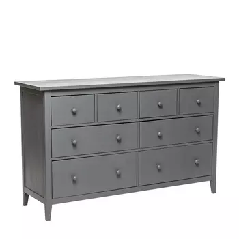 Leset комод мира-8 (комод 08) (leset) серый 160x96x50 см.