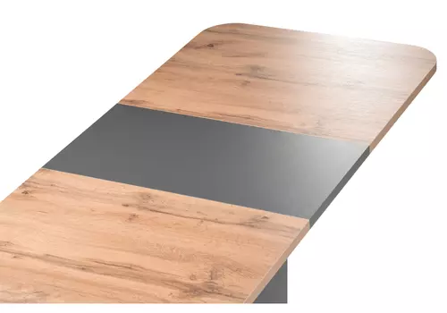 Лурвин дуб вотан / графит (woodville) коричневый