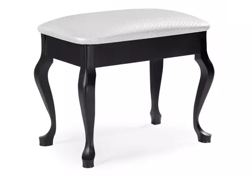 Лусте черная / кожзам белый пунто (woodville) белый