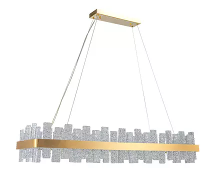 Люстра actinium l1200 (mak-interior) серебристый 120x19x30 см.