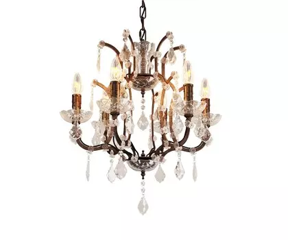 Люстра aneta (gramercy) черный 50 см.