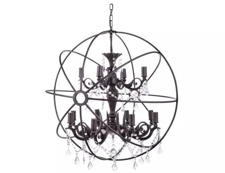 Люстра arelia orb (desondo) прозрачный 75 см.