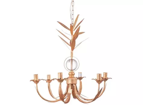 Люстра areole fall (desondo) золотой 64 см.