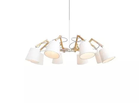 Люстра (arte lamp) белый 56 см.