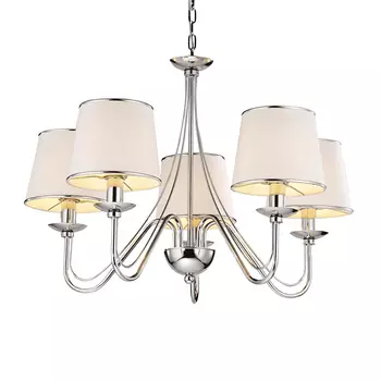 Люстра (arte lamp) серебристый 100 см.