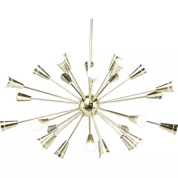 Люстра atmosphere (kare) золотой 125x134x125 см.