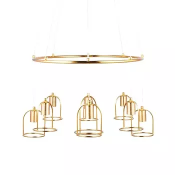 Люстра batavia (desondo) золотой 51 см.