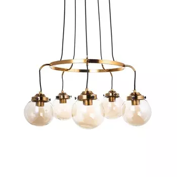 Люстра batavia globe (desondo) золотой 31 см.