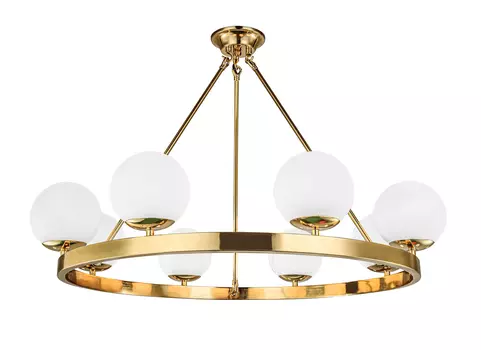 Люстра becky radiant 8 (mak-interior) белый 38 см.