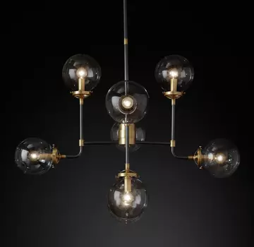 Люстра bistro (mak-interior) черный 86x68x86 см.