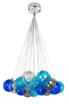 Люстра bocci (mak-interior) голубой 80 см.