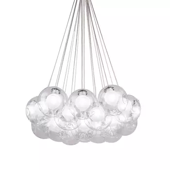 Люстра bocci (mak-interior) прозрачный 80 см.