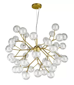 Люстра bogates 45 (mak-interior) прозрачный 72x57 см.