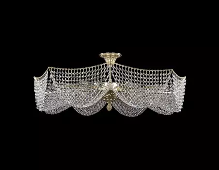 Люстра bogemia art (bohemia ivele crystal) золотой 26 см.