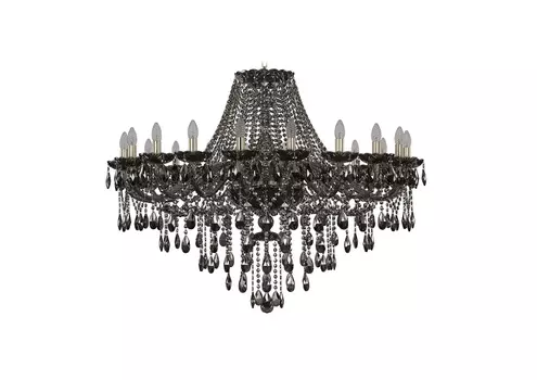 Люстра bogemia black (bohemia ivele crystal) черный 89 см.