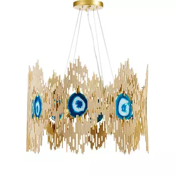 Люстра boho (delight collection) золотой 43x60x43 см.