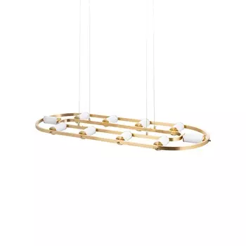 Люстра bottega (desondo) золотой 100x6x40 см.