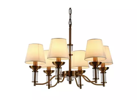 Люстра classic 6 (delight collection) бронзовый 66.0x47.0x66.0 см.
