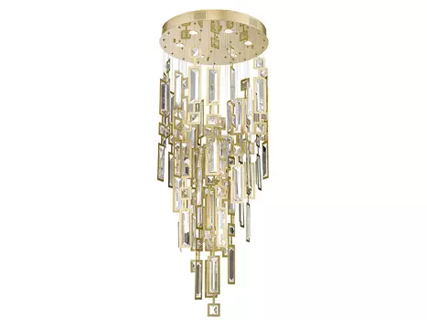 Люстра (delight collection) серый 36x120x30 см.