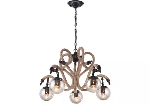 Люстра (divinare) коричневый 50 см.