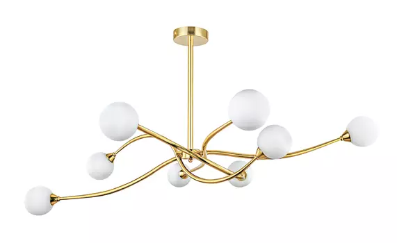 Люстра freya (mak-interior) золотой 111x22x23 см.