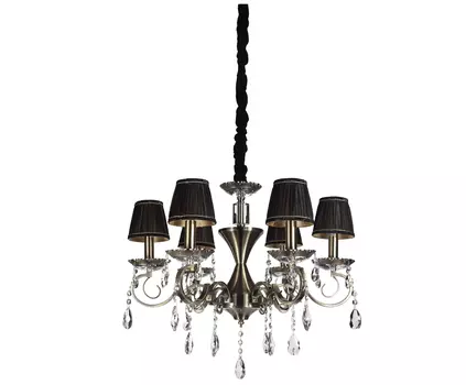 Люстра il bello (lucia tucci) черный 62.0 см.