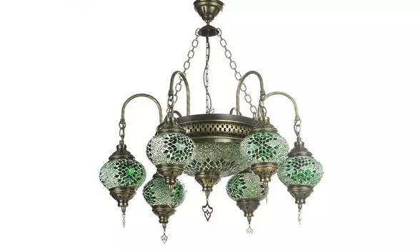 Люстра (kink light) зеленый 80.0 см.