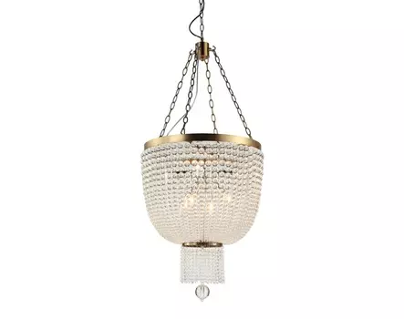 Люстра luigina (gramercy) золотой