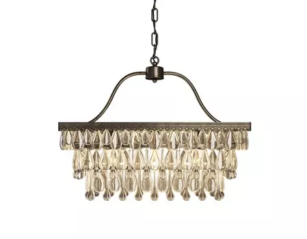 Люстра maria (gramercy) бронзовый 55x45x25 см.