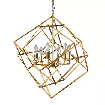 Люстра matrix (delight collection) бронзовый 70x78x70 см.